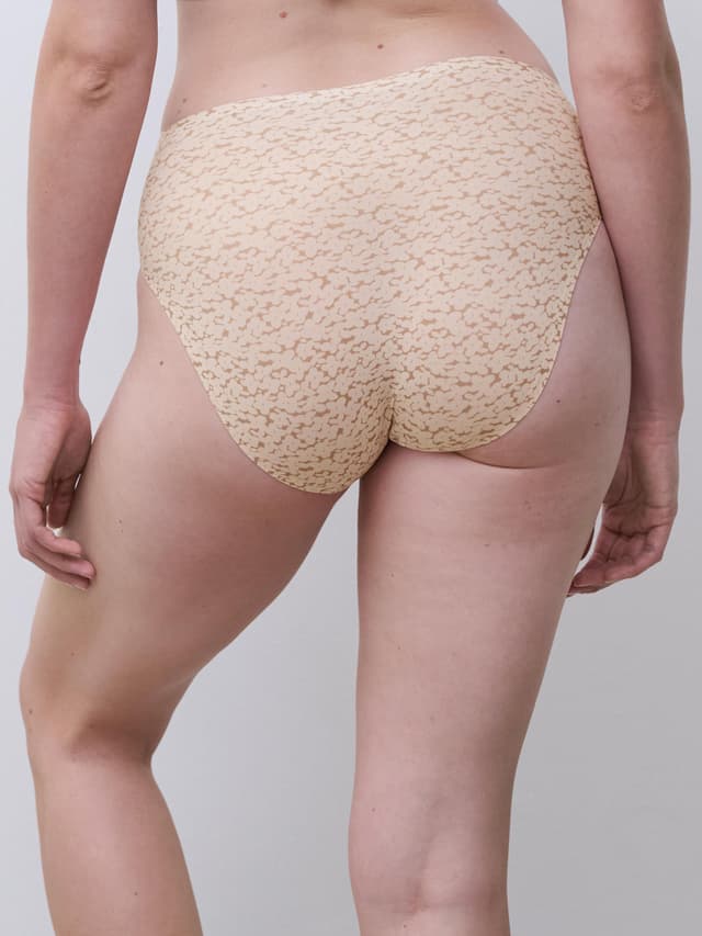 Chantelle Culotte Taille Haute échancrée - Norah Nude Print - SoftStretch