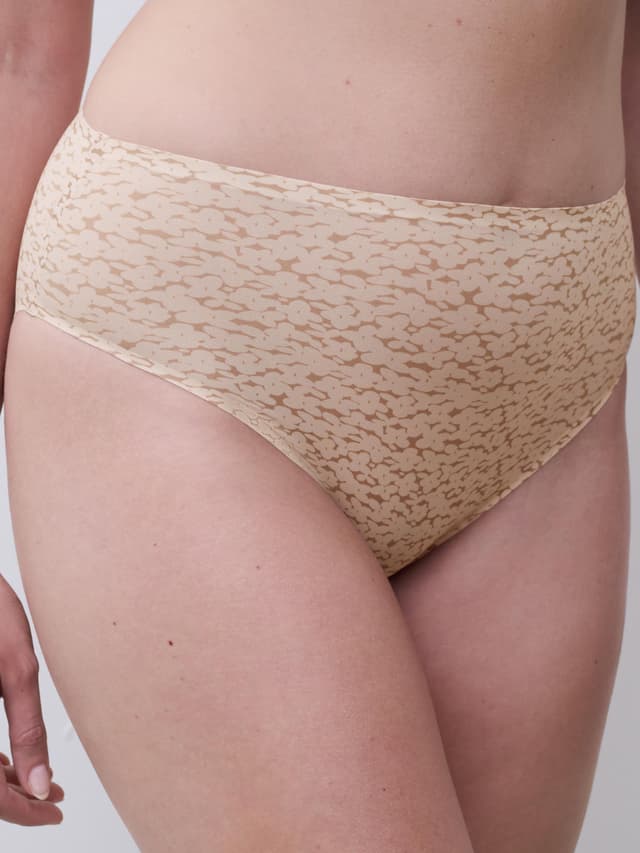 Chantelle Culotte Taille Haute échancrée - Norah Nude Print - SoftStretch