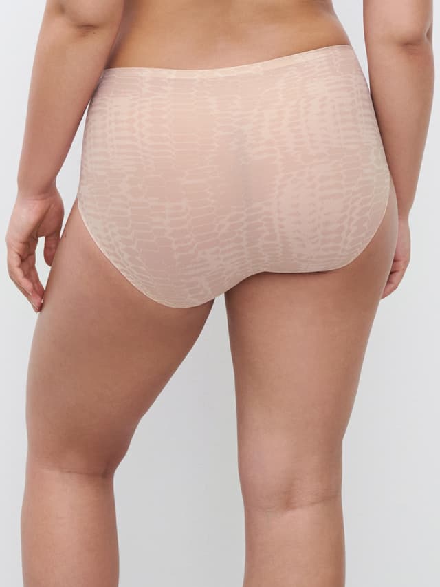 Chantelle Culotte Taille Haute - Imprimé Serpent Clair - SoftStretch