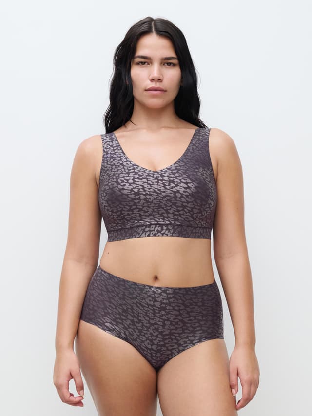 Chantelle Culotte Taille Haute - Imprimé Shimmer - SoftStretch