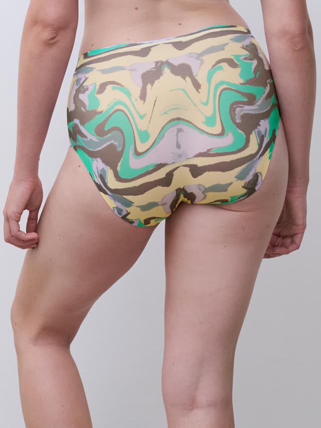 Chantelle Culotte Taille Haute - Imprimé Vagues - SoftStretch