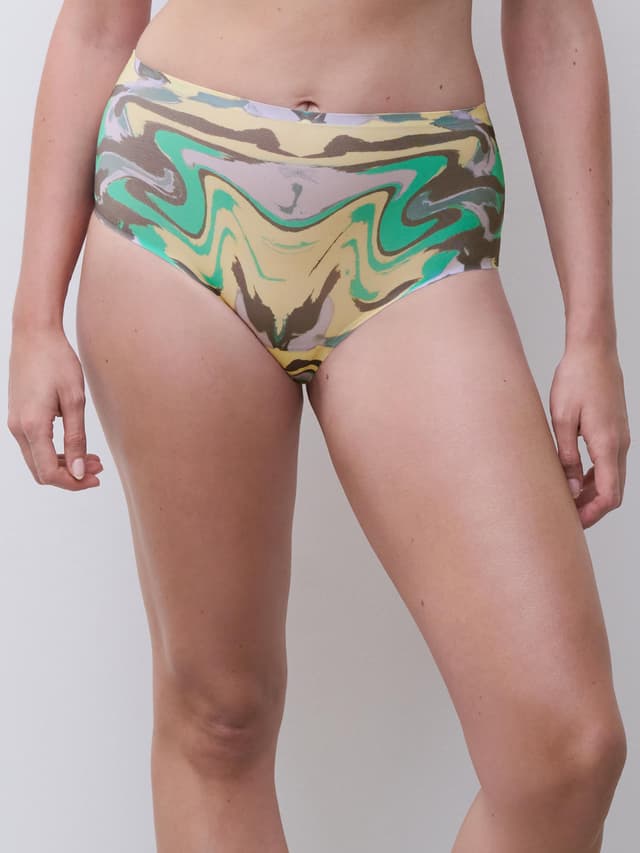 chantelle Culotte taille haute - Imprimé Vagues - SoftStretch