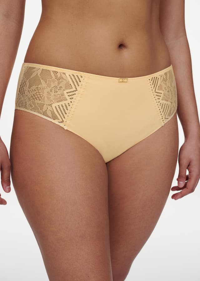 Chantelle Culotte Taille Haute - Jaune Tournesol - Origins