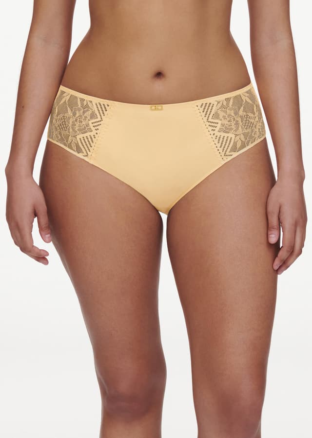 chantelle Culotte taille haute - Jaune tournesol - Origins