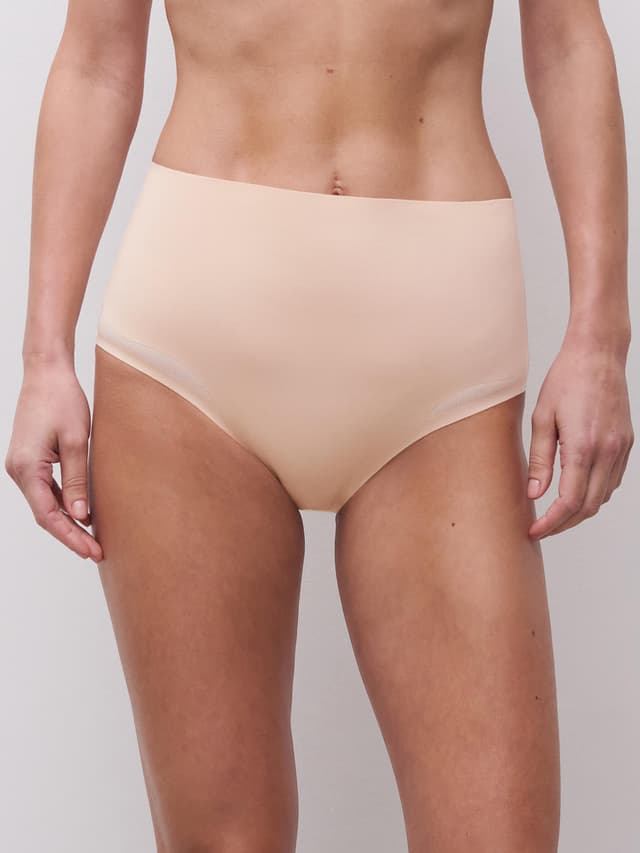 chantelle Culotte taille haute maintien - Beige doré - Pure Light