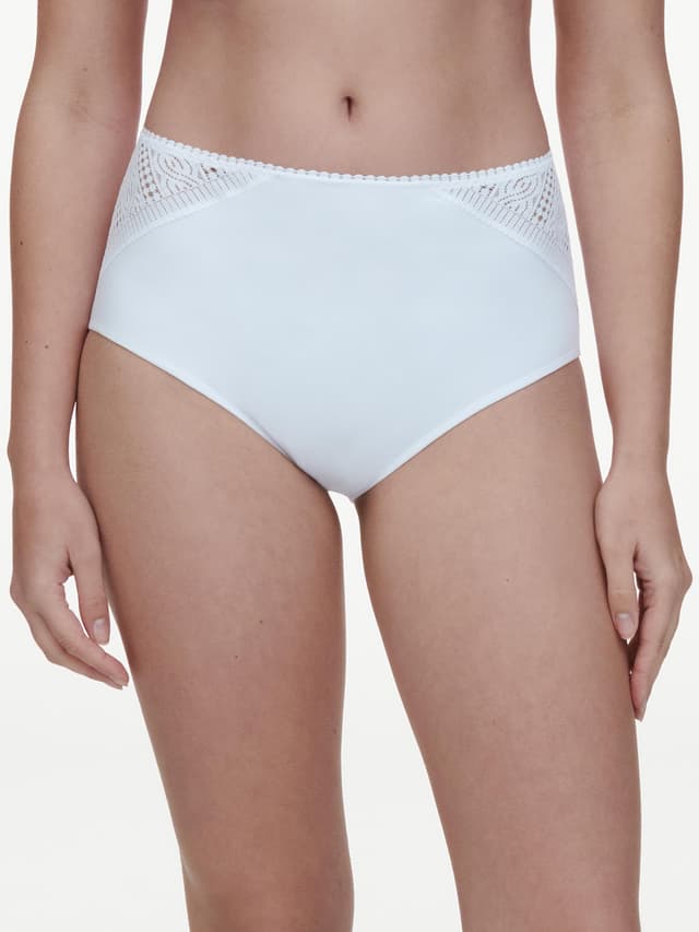 chantelle Culotte taille haute maintien - Blanc - Easy Support