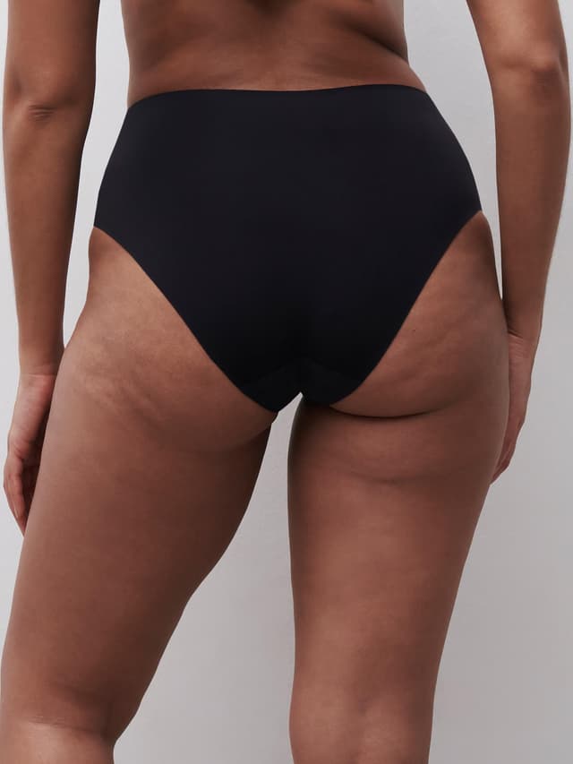 Chantelle Culotte Taille Haute Maintien - Noir - Pure Lace