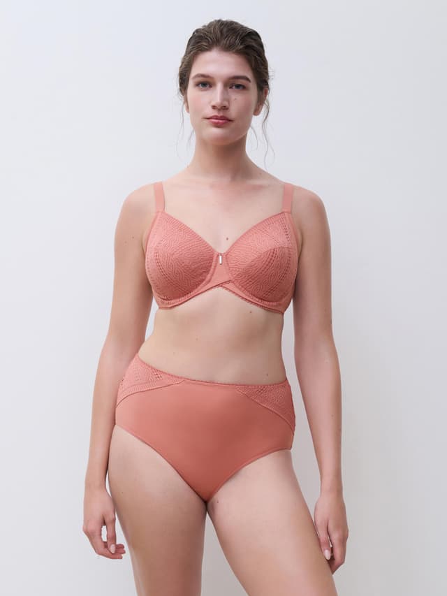 Chantelle Culotte Taille Haute Maintien - Rose Canyon - Easy Support