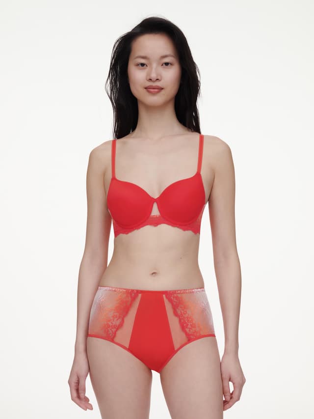 Chantelle Culotte Taille Haute - Orangeade Dégradé - Crush