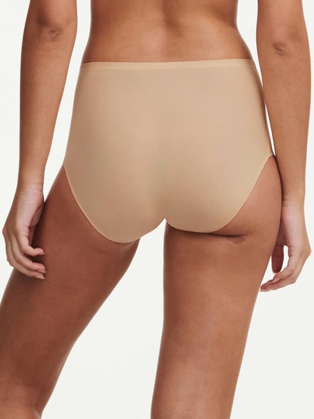 Chantelle Culotte Taille Haute (pack De 3) - Nude - SoftStretch