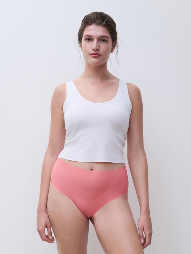 Chantelle Culotte Taille Haute - Pamplemousse - Pulpies