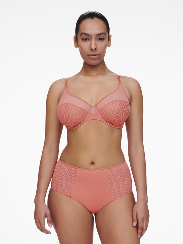 Chantelle Culotte Taille Haute - Rose Canyon - Norah Chic
