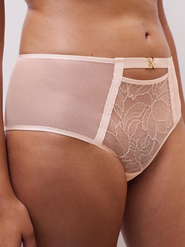 Chantelle Culotte Taille Haute - Rose Taffetas - Xquisite