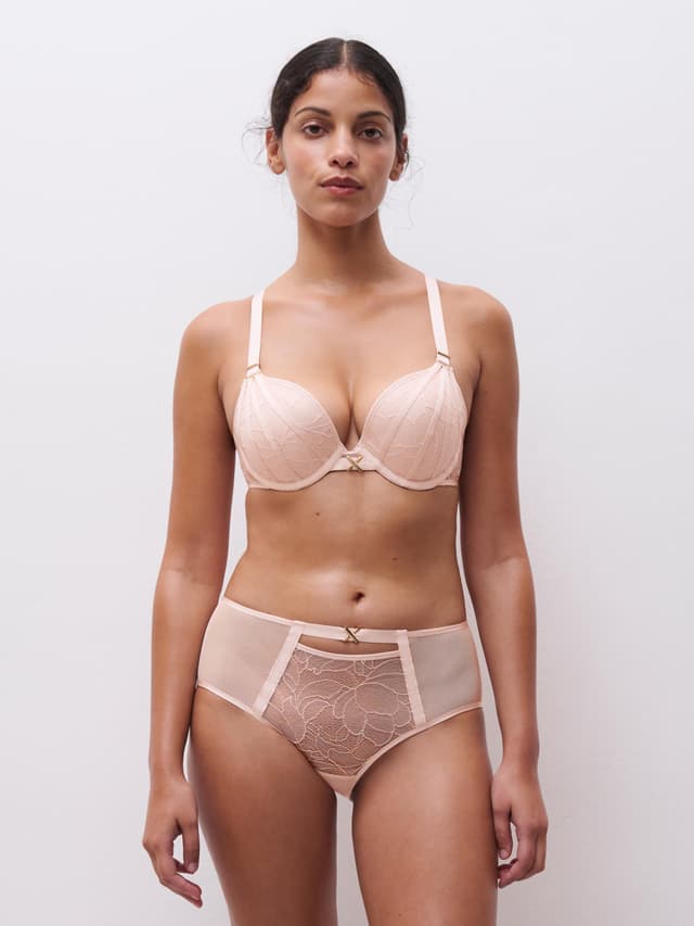 Chantelle Culotte Taille Haute - Rose Taffetas - Xquisite