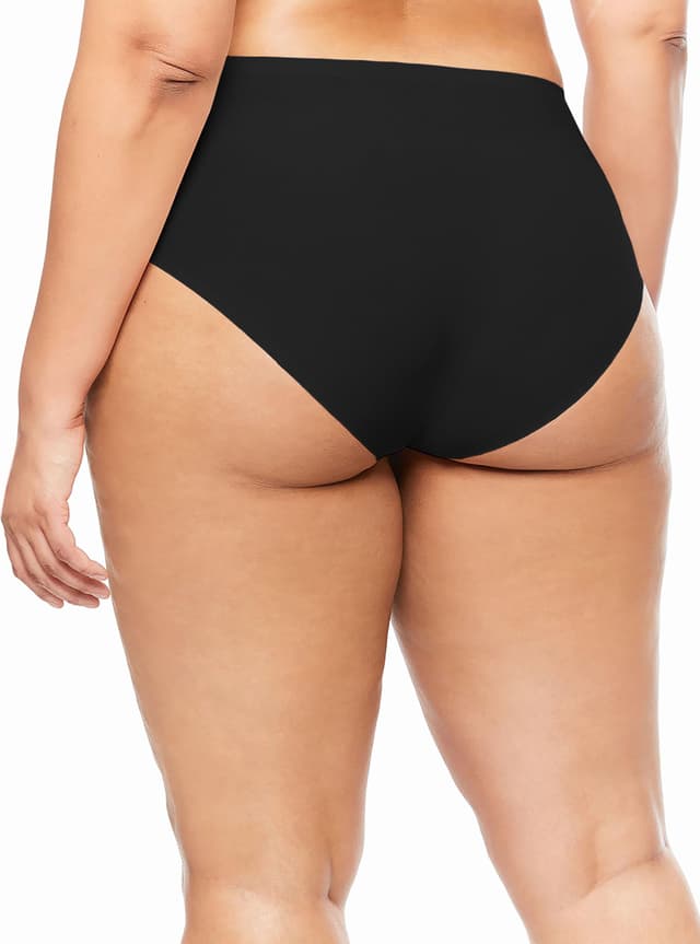 Chantelle Culotte Taille Haute +size - Noir - SoftStretch
