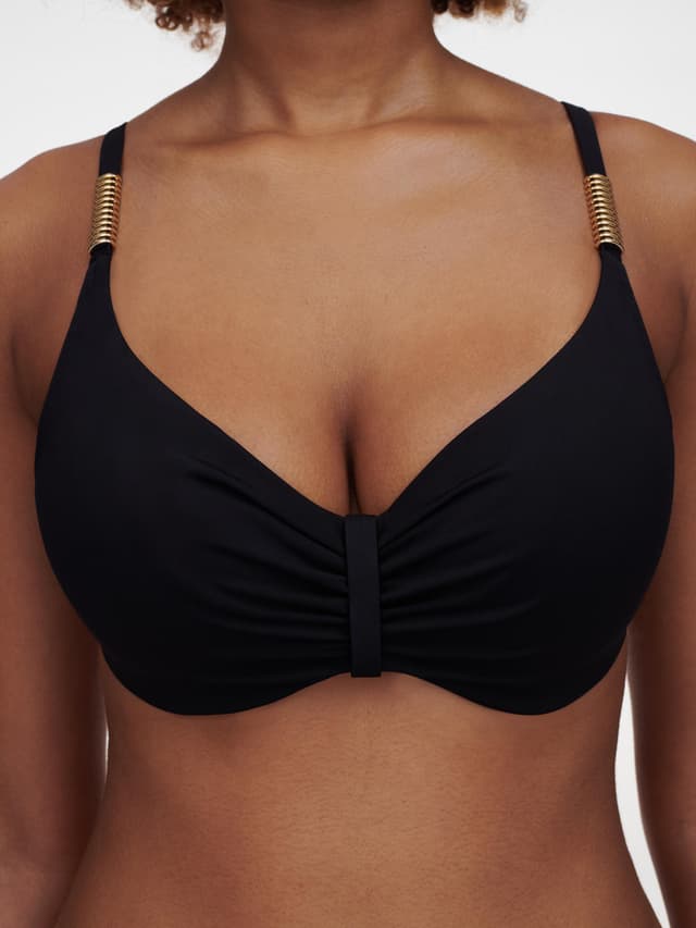 Chantelle Haut De Maillot De Bain Armatures Emboîtant - Noir - Icon