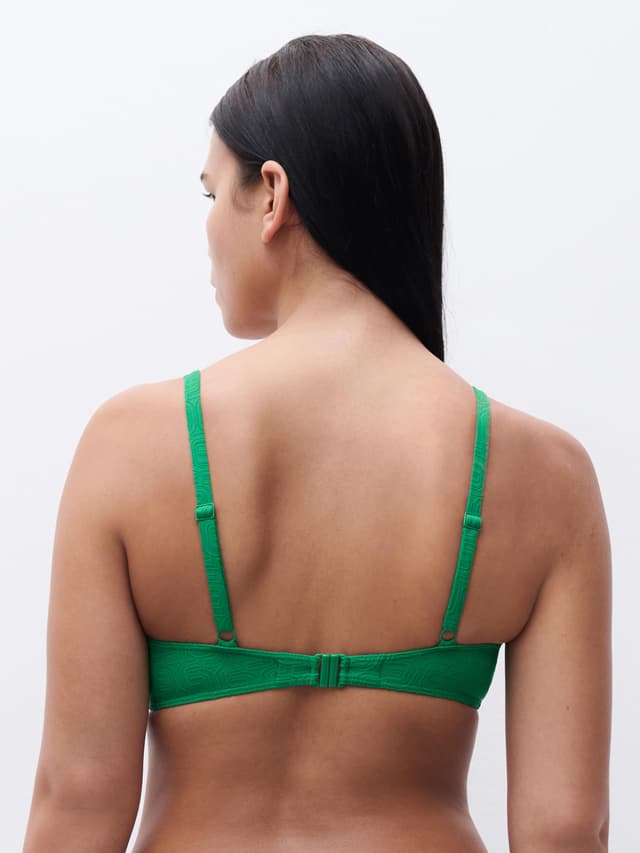 Chantelle Haut De Maillot De Bain Armatures Emboîtant - Vert Emeraude - Hera