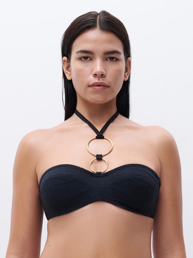 Chantelle Haut De Maillot De Bain Bandeau - Noir - Eclipse