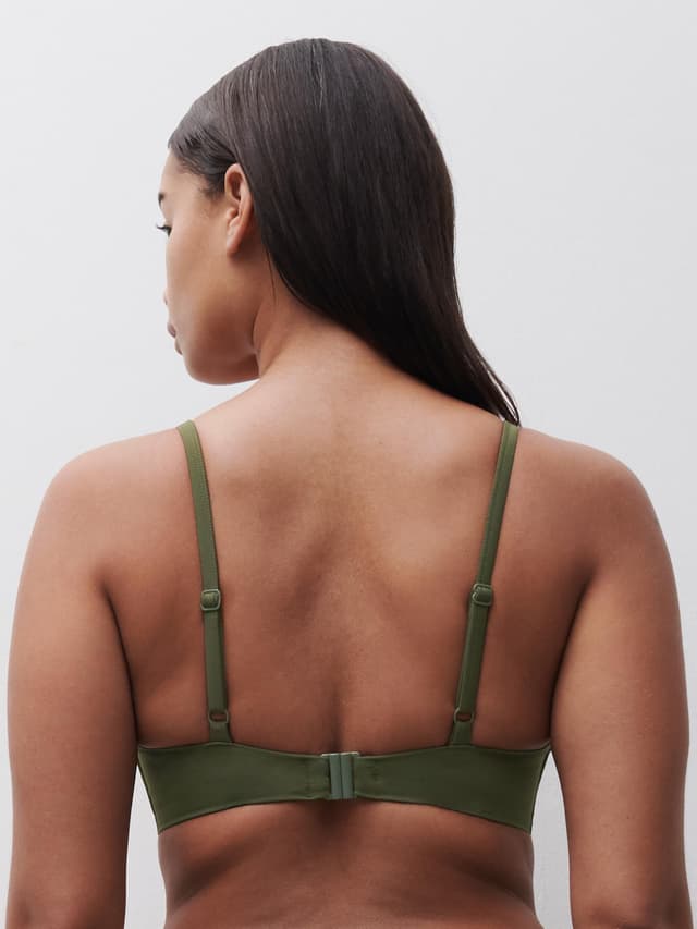 Chantelle Haut De Maillot De Bain Coques - Kaki - Rivero