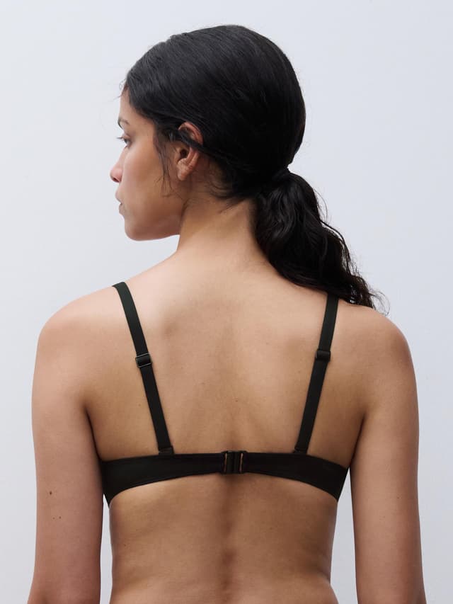 Chantelle Haut De Maillot De Bain Corbeille Mémoire De Forme Bretelles Multipositions - Noir - Icon