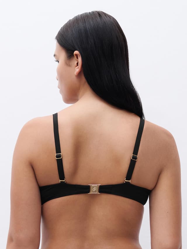 Chantelle Haut De Maillot De Bain Décolleté Plongeant - Noir - Eclipse