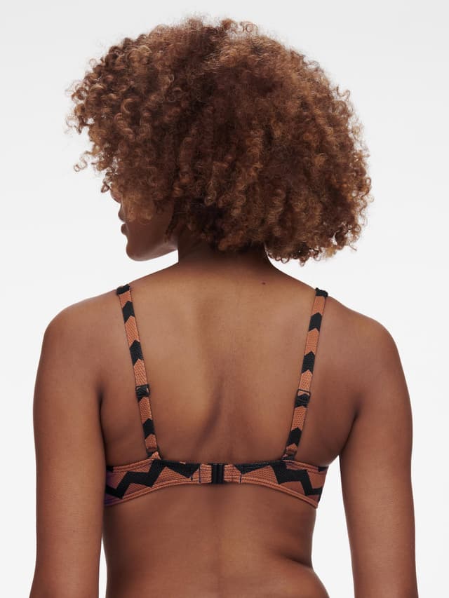 Chantelle Haut De Maillot De Bain Décolleté Plongeant - Terre Hypnotique - Totem