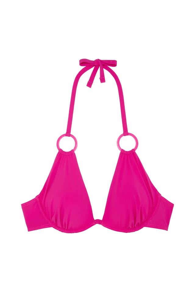 chantelle Haut de maillot de bain mono-armature plongeant - Very Berry - COPACABANA