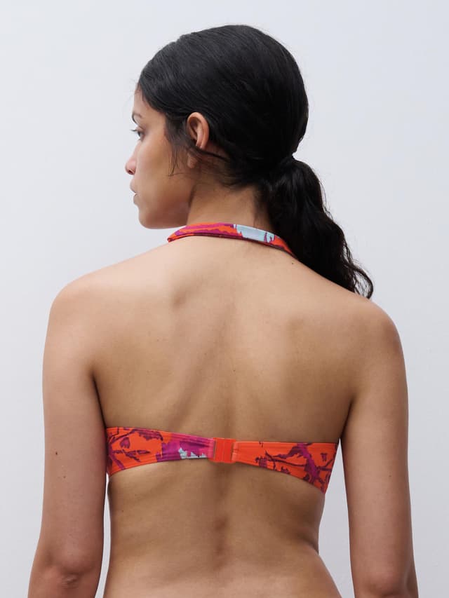 Chantelle Haut De Maillot De Bain Push-up Bretelles Multipositions - Painted Flowers - Icon