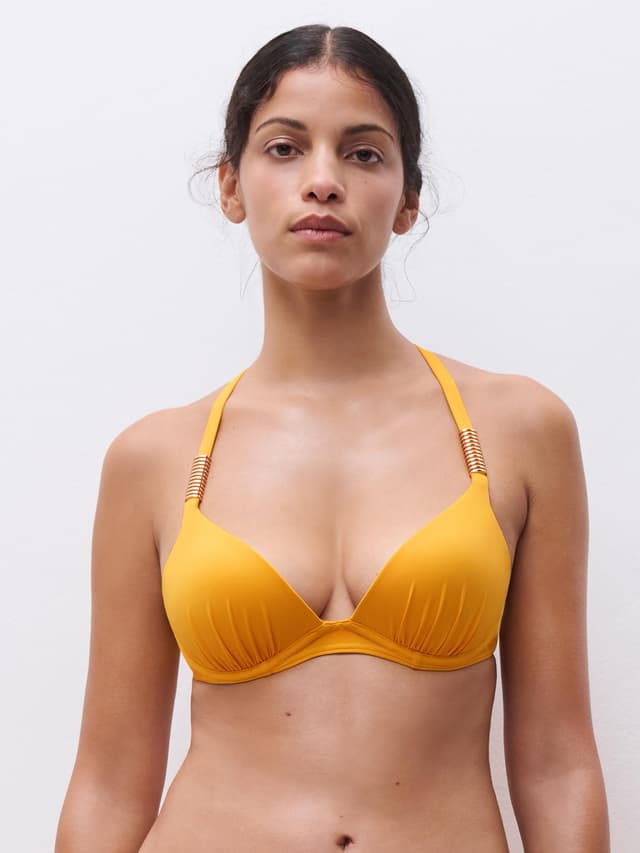 chantelle Haut de maillot de bain push-up bretelles multipositions - Mangue - Icon