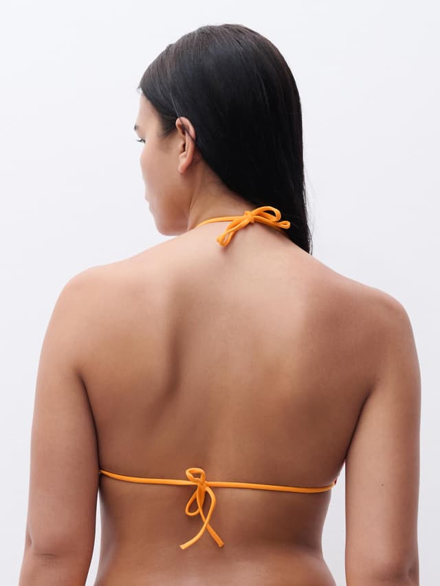 Chantelle Haut De Maillot De Bain Sans Armature Triangle Coques Amovibles - Orange Tie & Dye - One Size