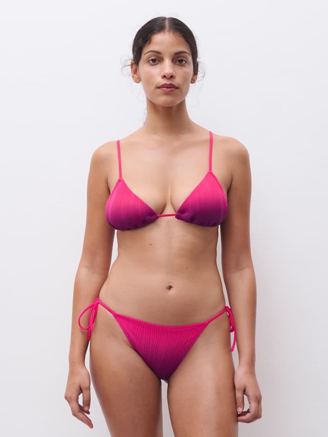 Chantelle Haut De Maillot De Bain Sans Armature Triangle Coques Amovibles - Rose Tie & Dye - One Size