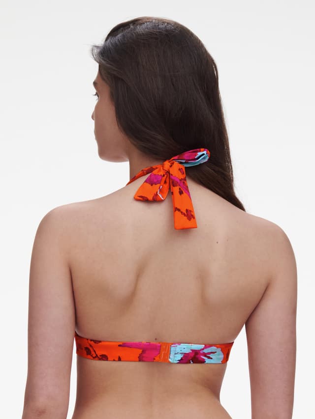 Chantelle Haut De Maillot De Bain Sans Armature Triangle Coques Spacer Amovibles - Painted Flowers - Icon