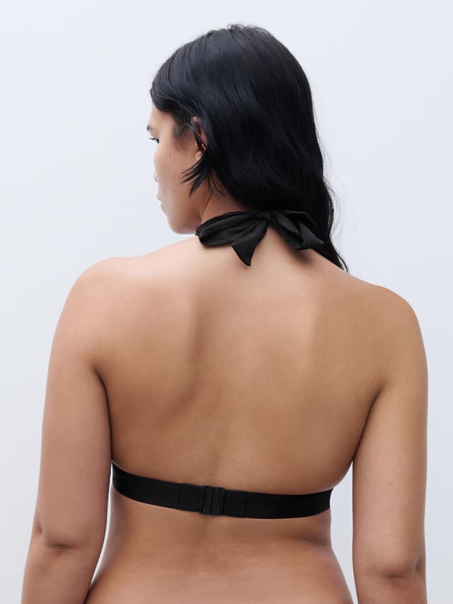 Chantelle Haut De Maillot De Bain Sans Armature Triangle Coques Spacer Amovibles - Noir - Icon