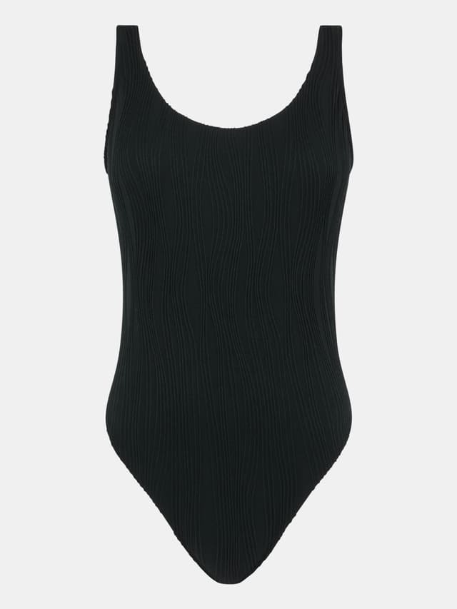 Chantelle Maillot De Bain 1 Pièce Sans Armature Coques Amovibles - Noir - One Size