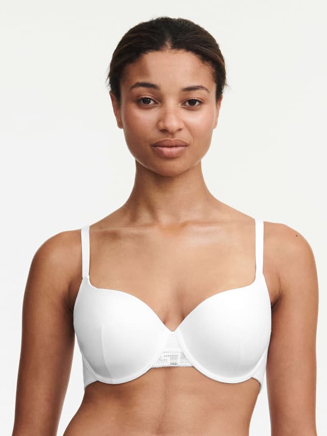 chantelle Soutien-gorge coques emboîtant - Blanc - Mellow Bliss