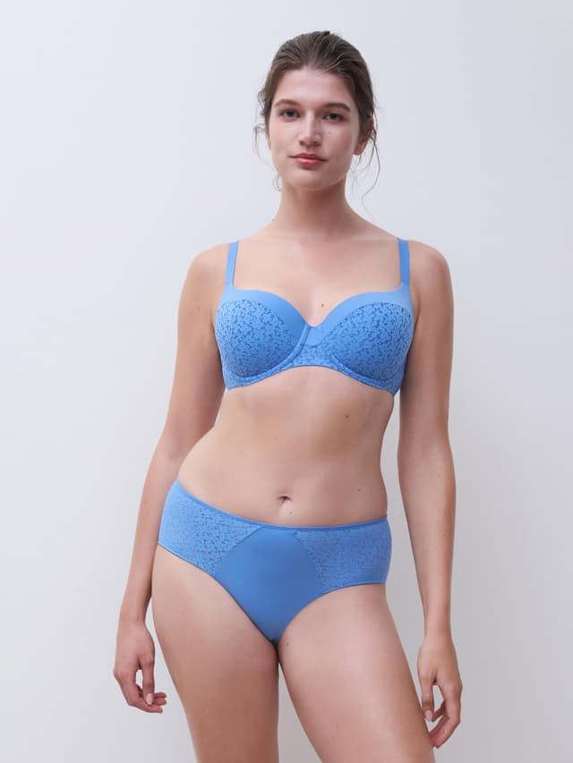 Chantelle Soutien-gorge Coques Emboîtant - Bleu Antoinette - Norah