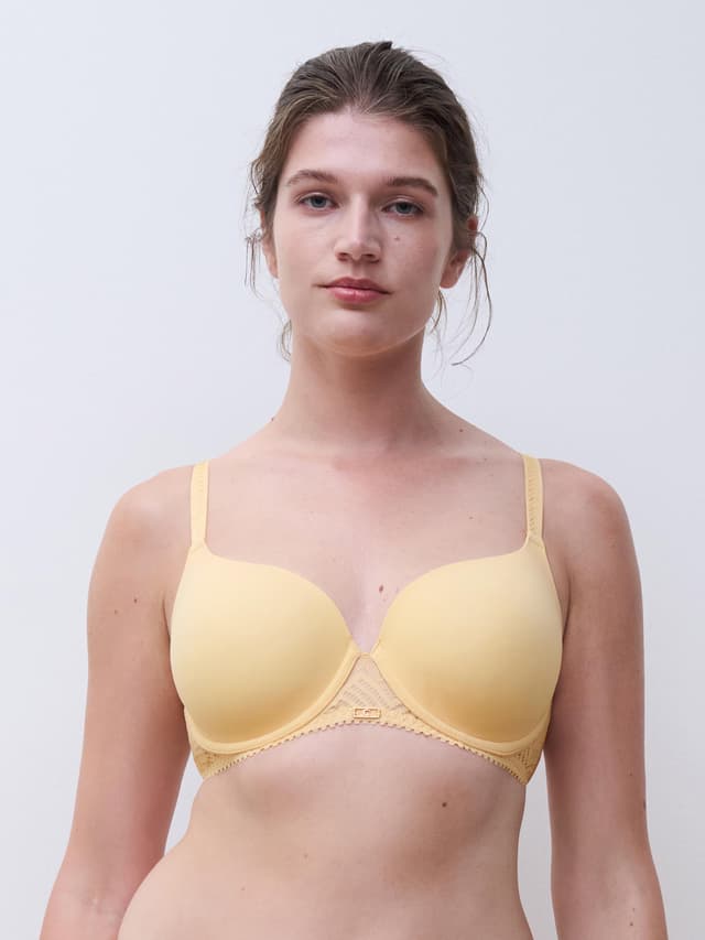 chantelle Soutien-gorge coques emboîtant - Jaune tournesol - Origins