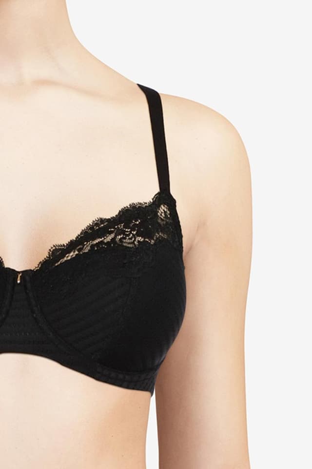 Chantelle Soutien-gorge Coques Emboîtant - Noir - Marilyn