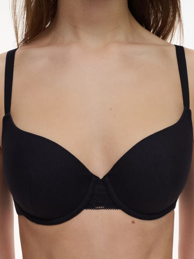 Chantelle Soutien-gorge Coques Emboîtant - Noir - Mellow Bliss