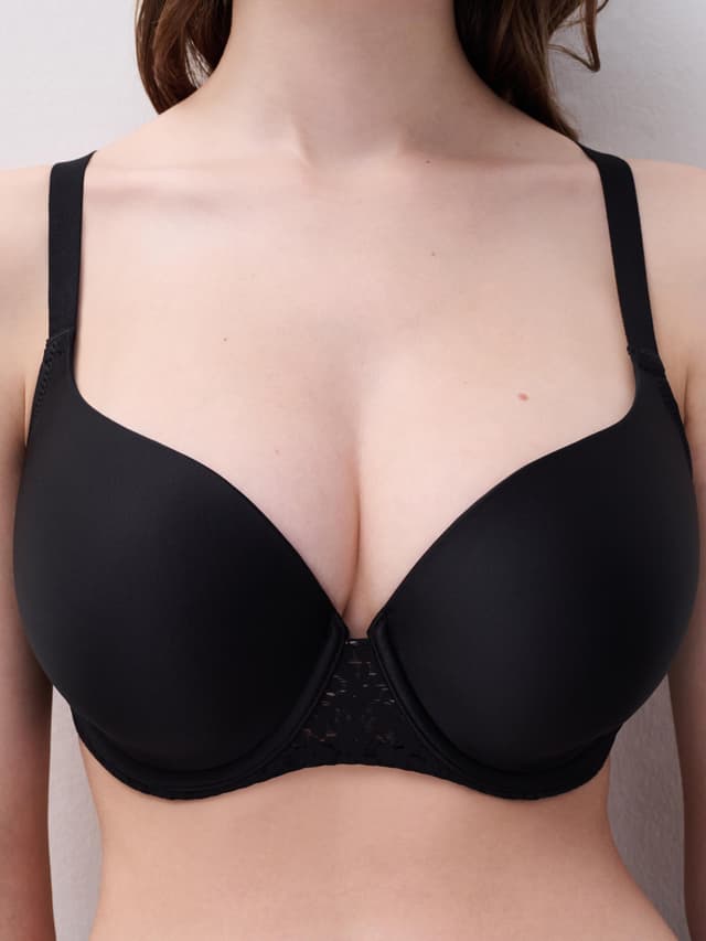 Chantelle Soutien-gorge Coques Emboîtant - Noir - Norah