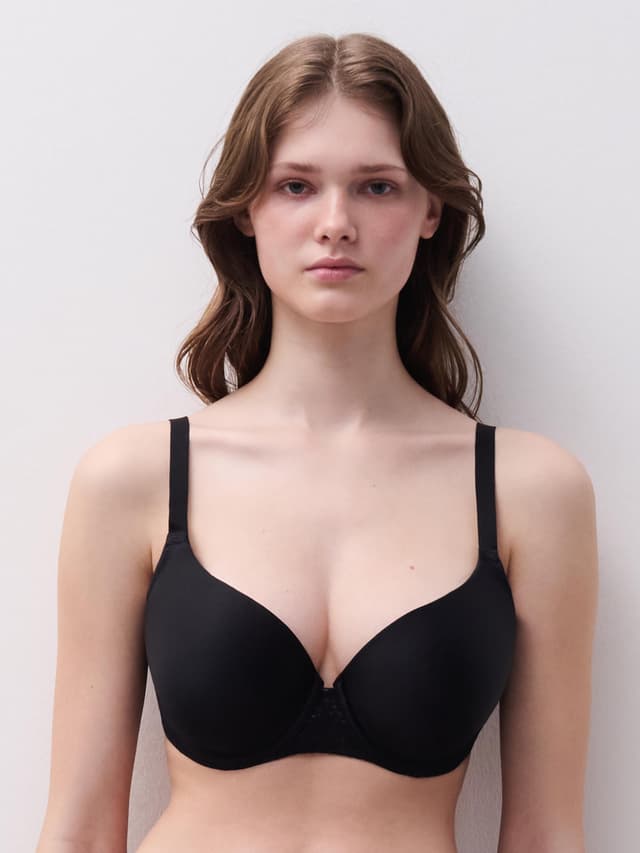 chantelle Soutien-gorge coques emboîtant - Noir - Norah