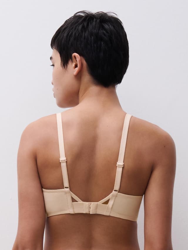 Chantelle Soutien-gorge Coques Plongeant - Beige Doré - Play