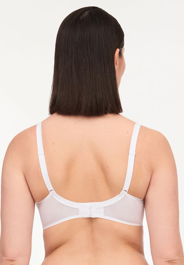 Chantelle Soutien-gorge Coques Plongeant - Blanc - Ondine