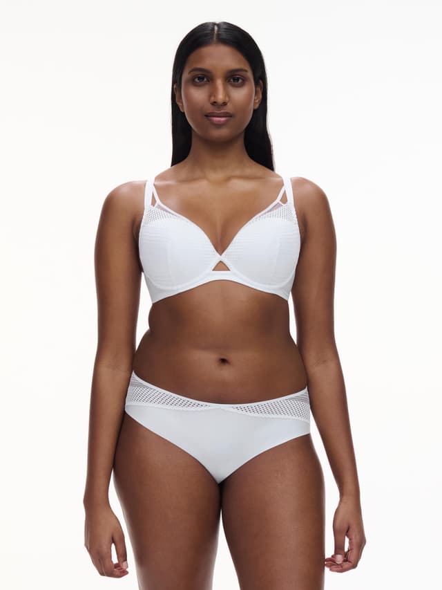 Chantelle Soutien-gorge Coques Plongeant - Blanc - Play