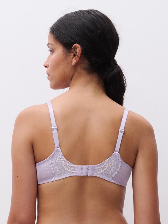 Chantelle Soutien-gorge Coques Plongeant - Lavandin / Milk - Mystic Dream