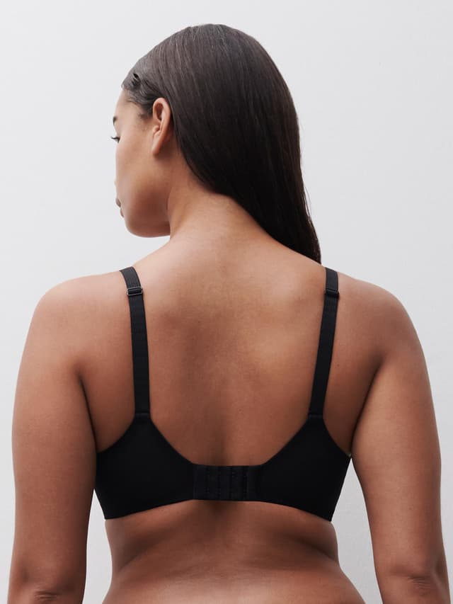 Chantelle Soutien-gorge Coques Plongeant - Noir - Legend