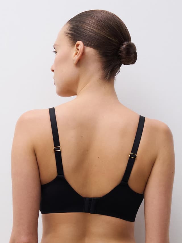 Chantelle Soutien-gorge Coques Plongeant - Noir - Orangerie Dream