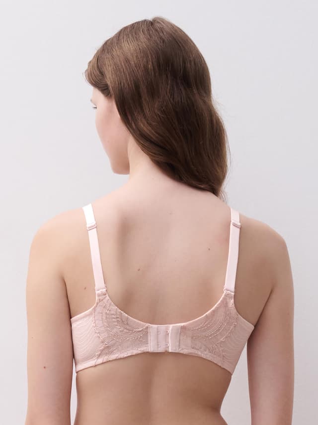 Chantelle Soutien-gorge Coques Plongeant - Rose Taffetas - Mystic Dream