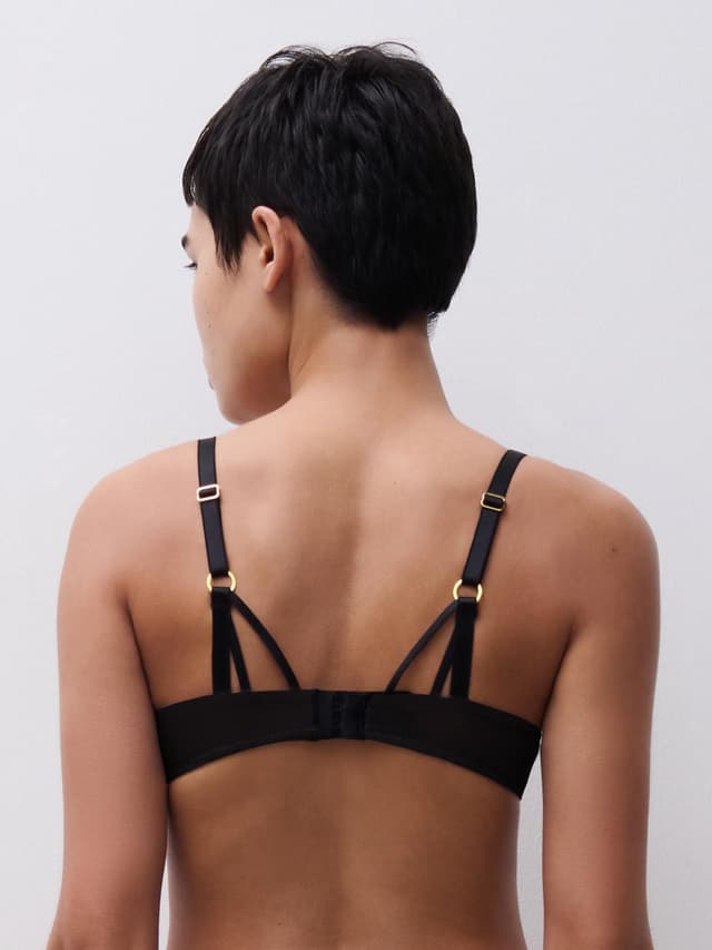 Chantelle Soutien-gorge Coques Push-up - Noir - Cabaret Sauvage