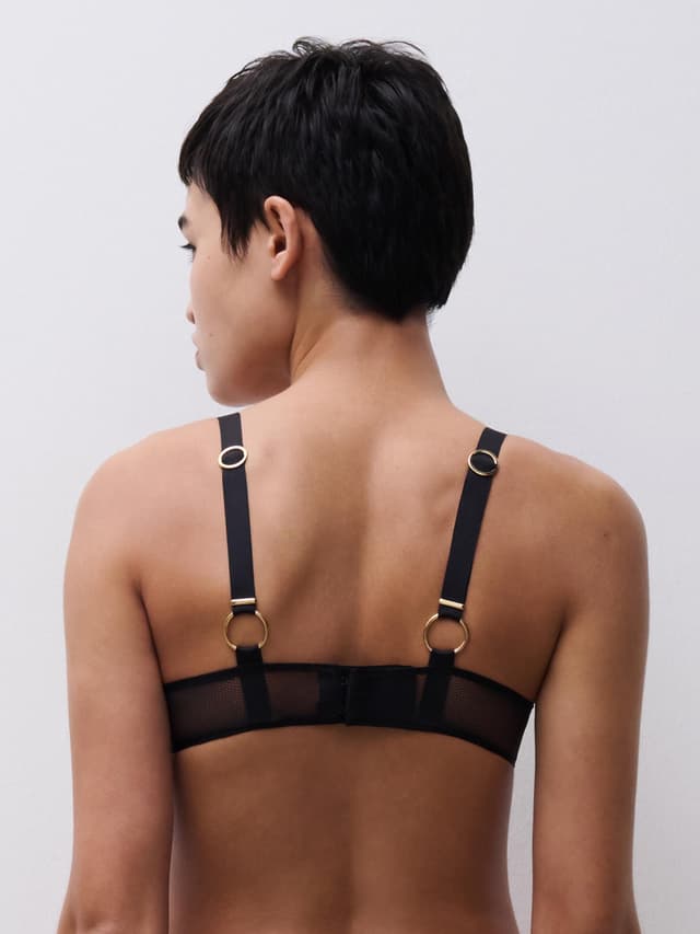 Chantelle Soutien-gorge Coques Push-up - Noir - Xquisite